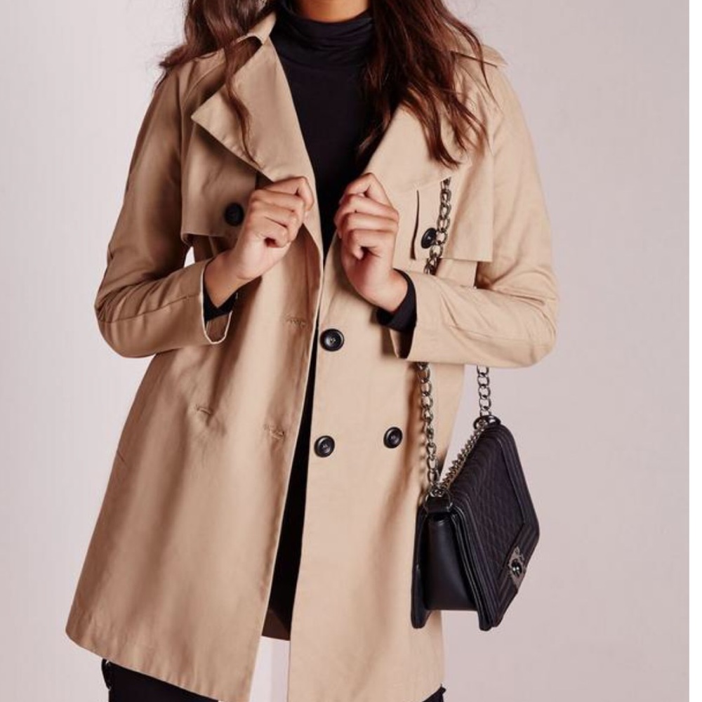 Double Breasted Trench Coat